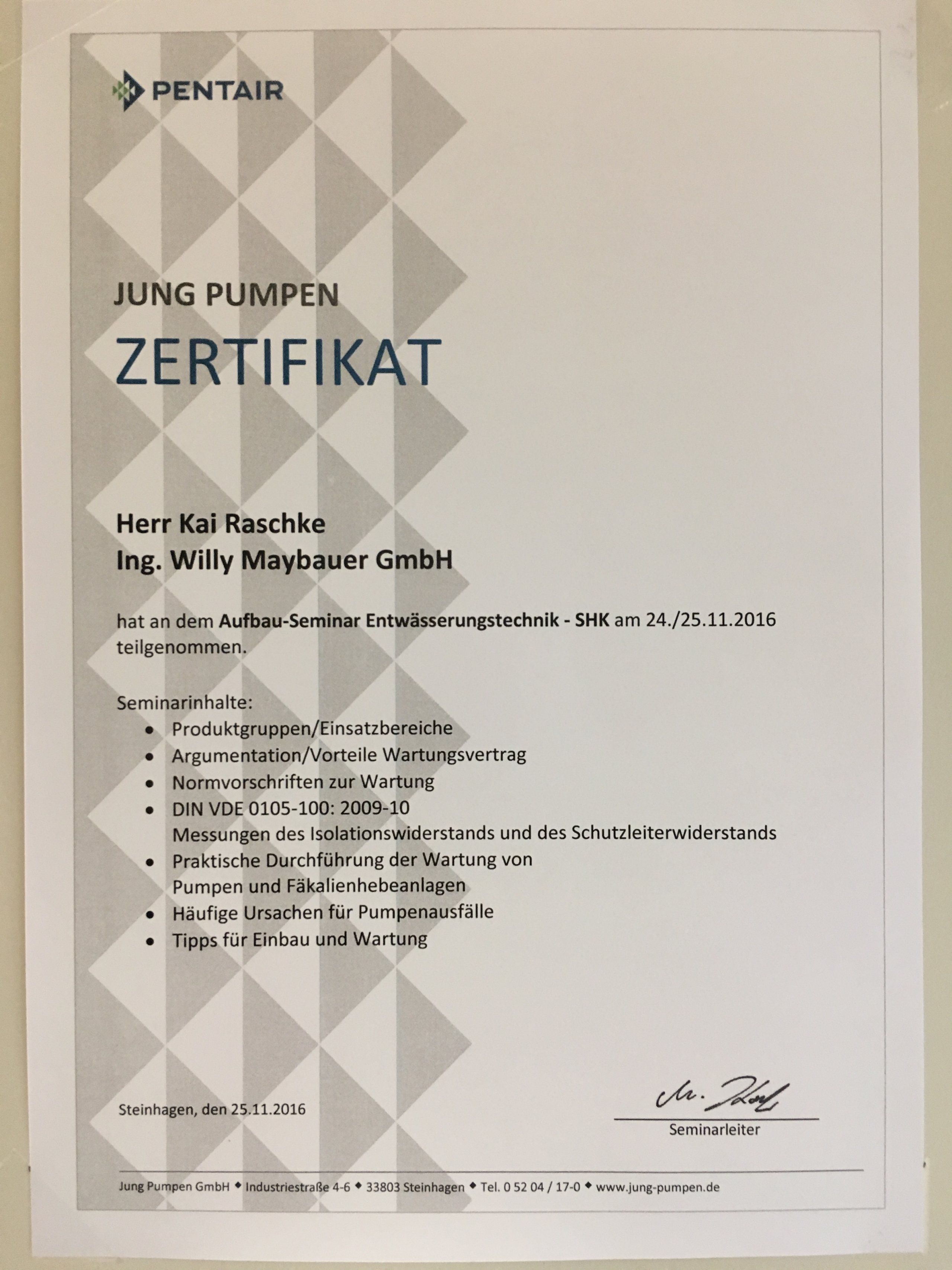 Ing. Willy Maybauer - Heizung, Sanitär & Klima in Lübeck