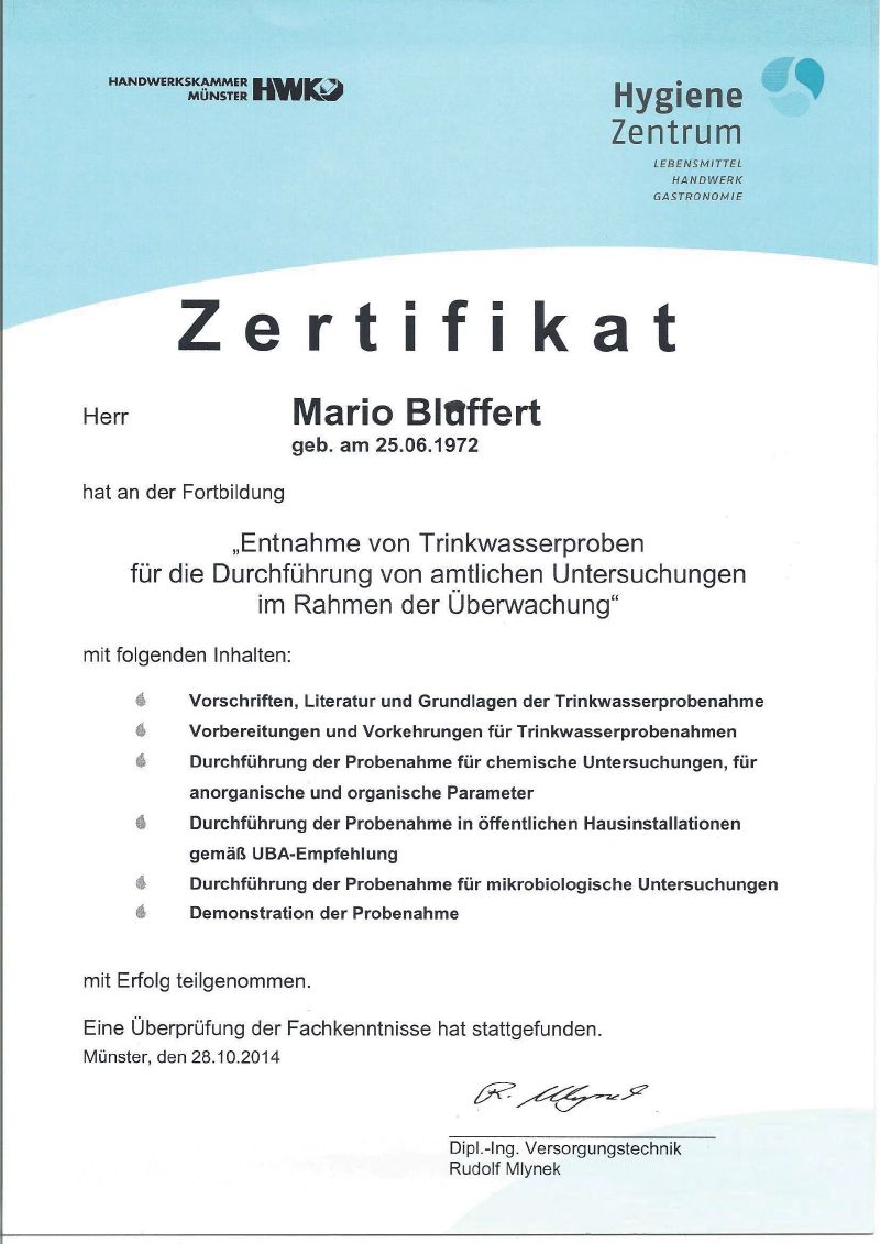 Ing. Willy Maybauer - Heizung, Sanitär & Klima in Lübeck